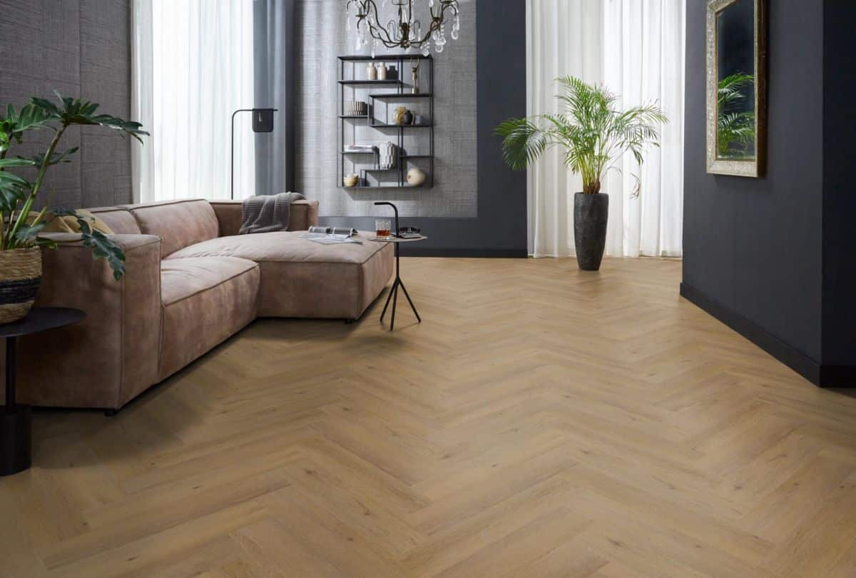 Floorlife Yup Leyton Visgraat Click Dark Oak